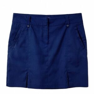 Izod Golf Shorts Lined Mini Skirt Pleated Vents in Front Vent in Back Pockets 💙